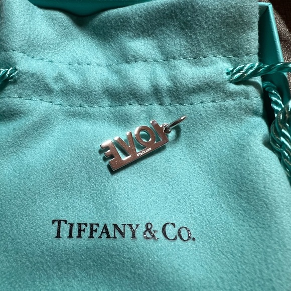 Authentic Tiffany & Co Love Charm - Picture 2 of 2